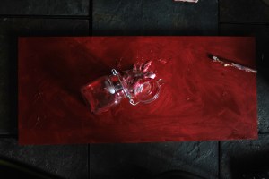 Multimedia paint sculpture. Acrylic on wood