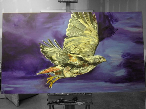 JJCD Collaborations™ In Flight ~ Red-Tailed Hawk