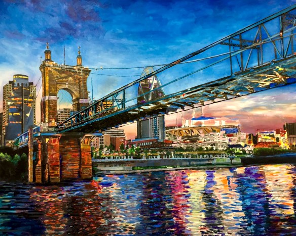 GreatAmericanBallParkatNight